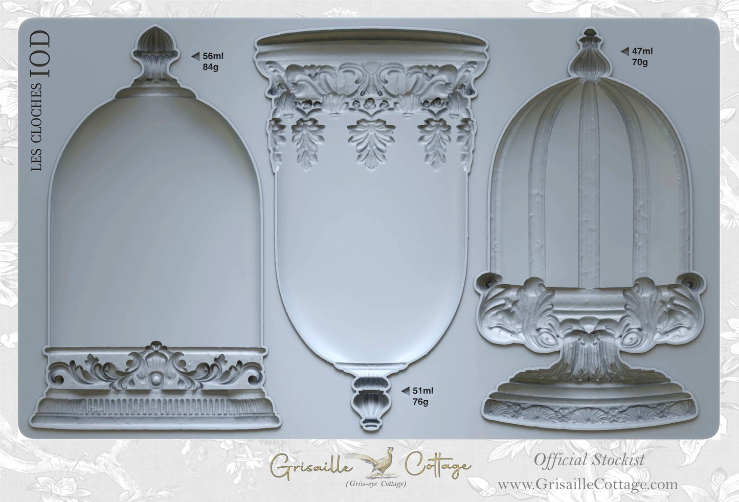 Les Cloches - IOD Decor Mould