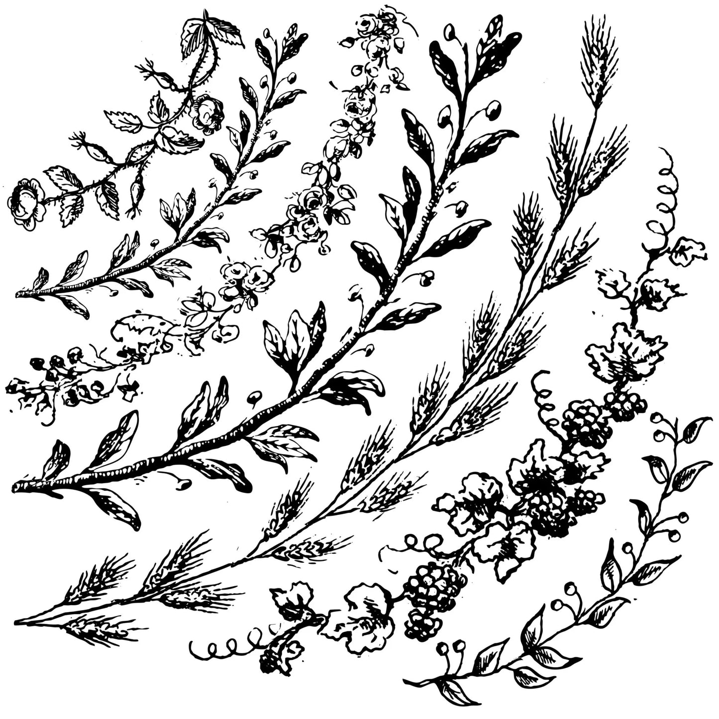 Classic Wreaths - IOD Decor Stamp 2018