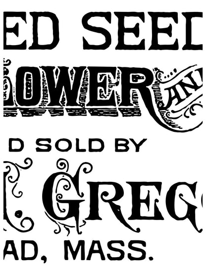 Gregory's Catalogue - 8 Sheet - IOD Paint Inlay™