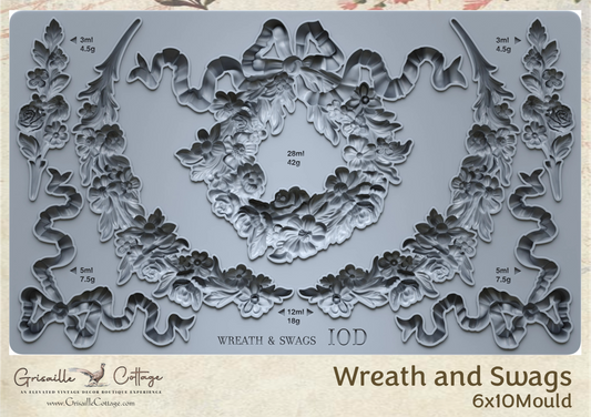 Wreath & Swags - IOD Decor Mould 2026