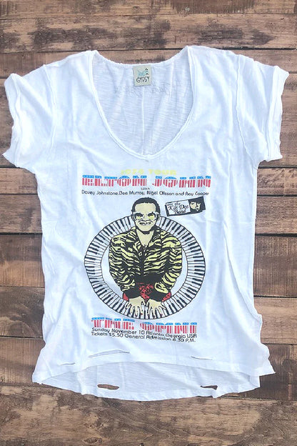 Elton John Tee - Jaded Gypsy