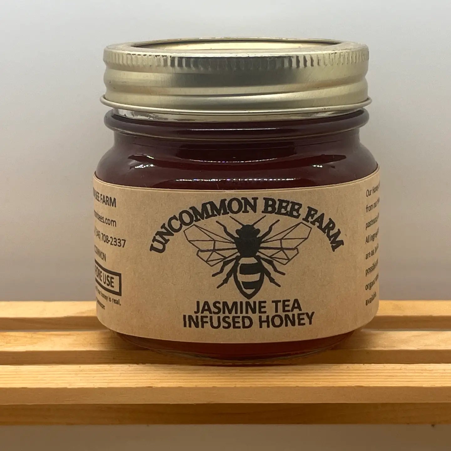 Jasmine Tea Infused Honey 5oz Jar