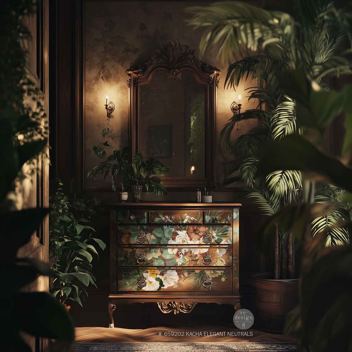 Elegant Neutrals by Kacha 24inx35in (2-Sheets) - Redesign Decor Transfer®