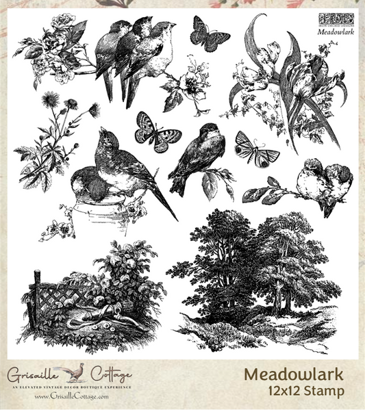Meadowlark - IOD Decor Stamp 2026