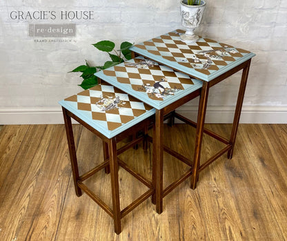 Gold Harlequin 24inx35in (2-Sheets) - Redesign Decor Transfer®