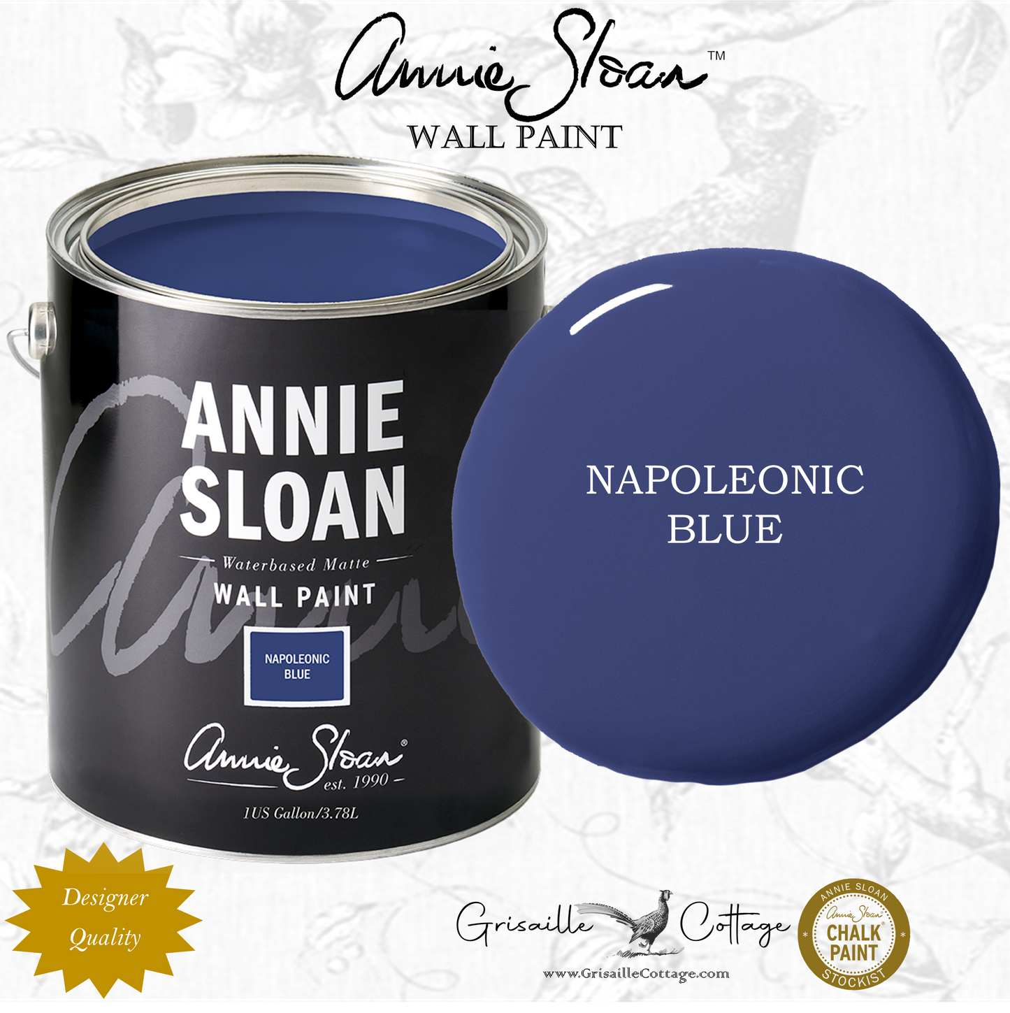 Napoleonic Blue - Wall Paint by Annie Sloan