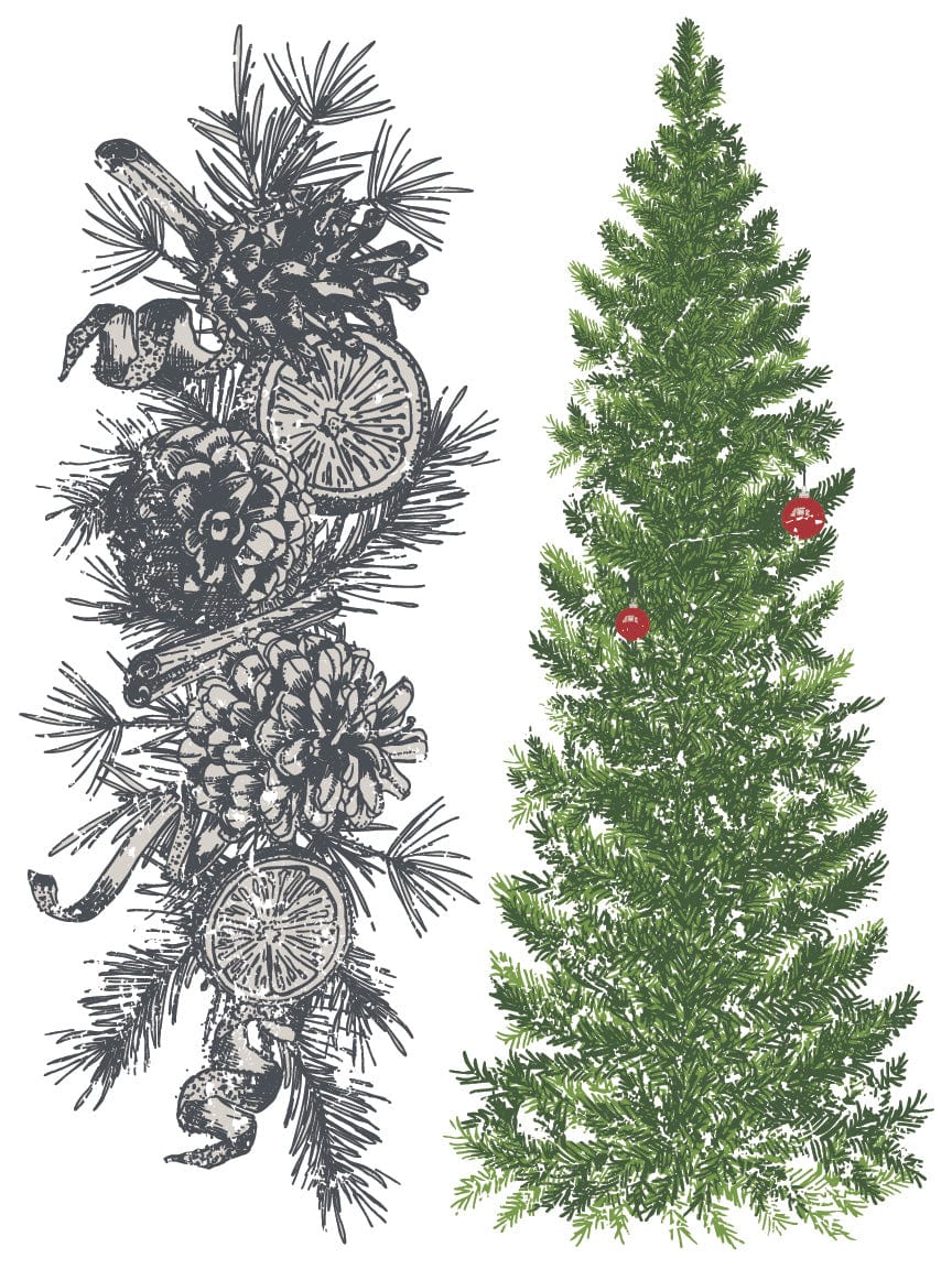 Noel - 8 Sheet, 12x16 Pad IOD Paint Inlay™ 2022