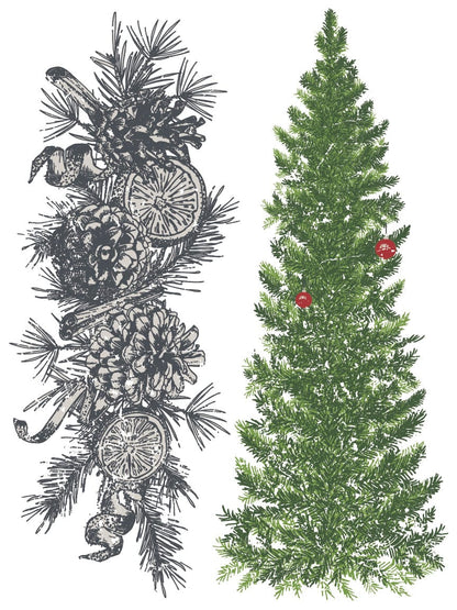 Noel - 8 Sheet, 12x16 Pad IOD Paint Inlay™ 2022