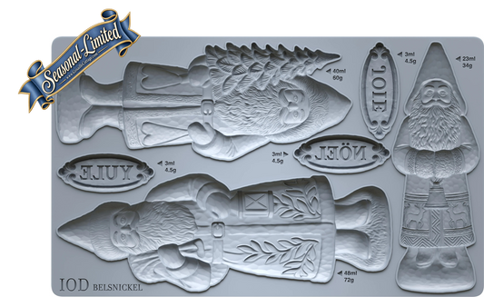 Belsnickle - IOD Decor Mould Limited Holiday 2026