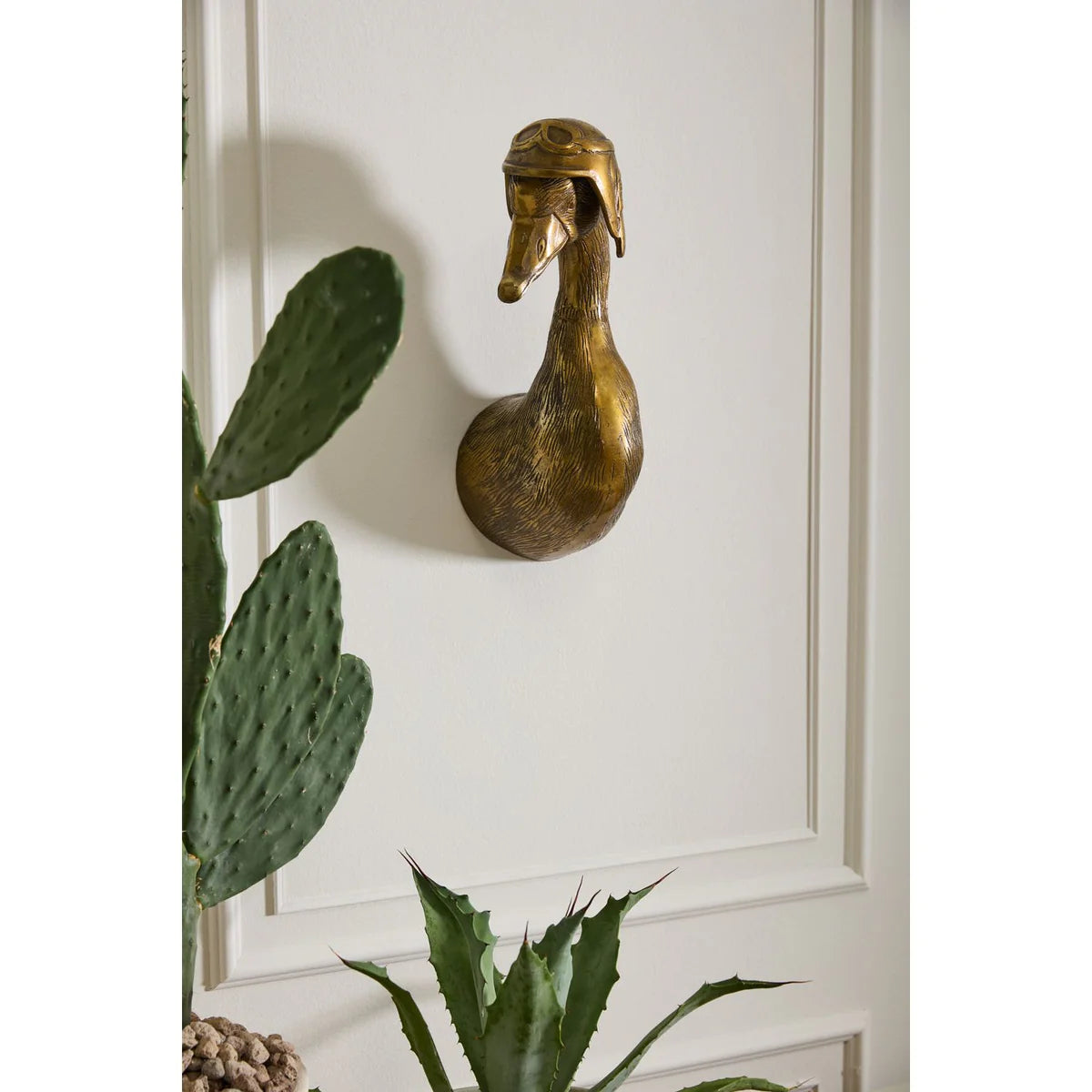 Charlie the Duck - Authentic E&E Eloise Collection Bronzed Aluminum Wall Mount