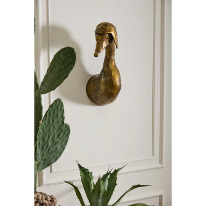 Charlie the Duck - Authentic E&E Eloise Collection Bronzed Aluminum Wall Mount