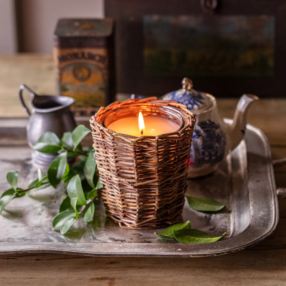 English Tea - 14oz French Willow Candle