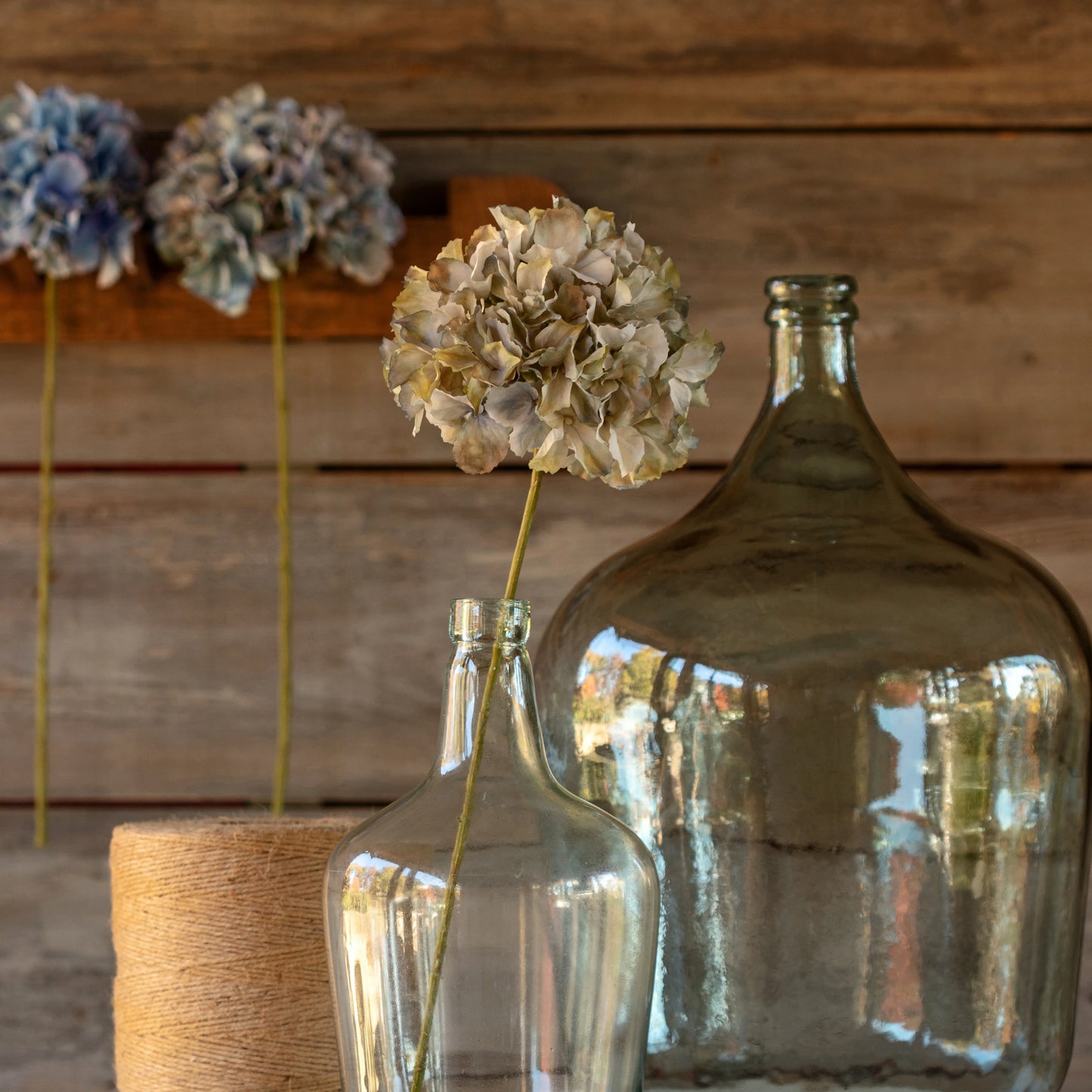 Hydrangea Stem Late Season Green 24in