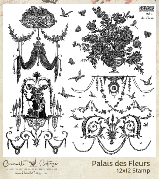 Palais Des Fleurs - IOD Decor Stamp 2026