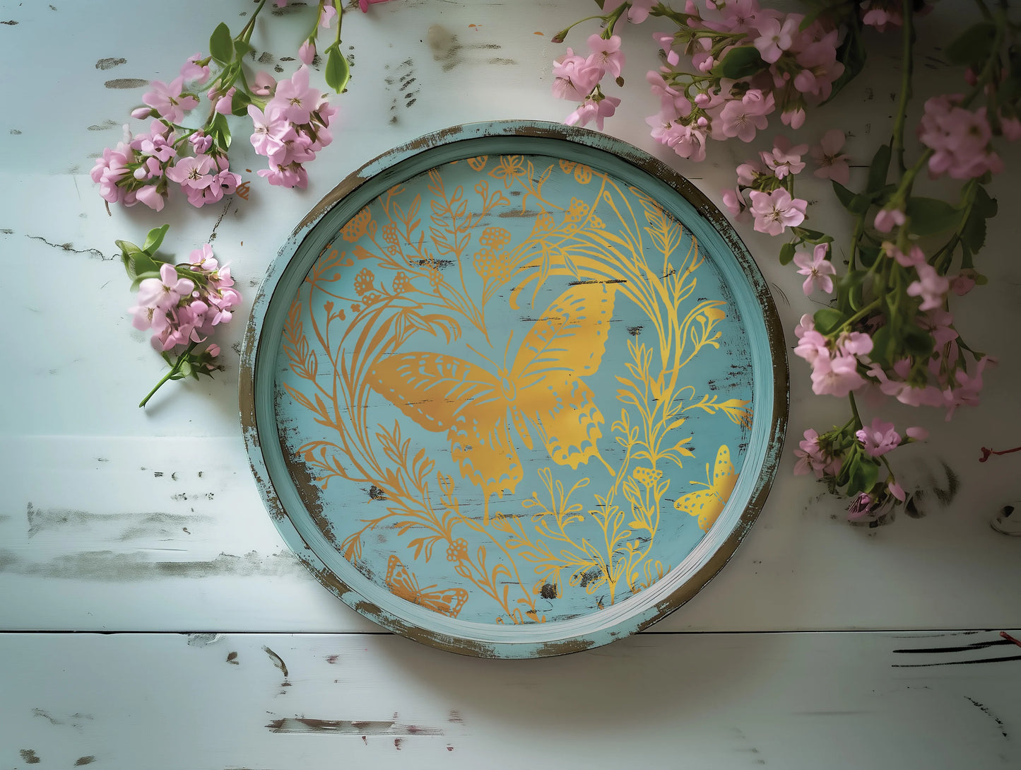 Papillon - Gilded Collection - 8 Sheet, 8x12 Pad IOD Decor Transfer™ 2026