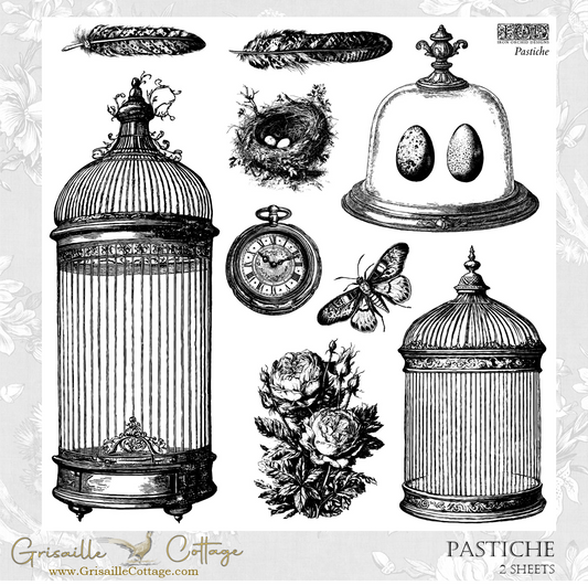 Pastiche 2-Sheet Set - IOD Decor Stamp