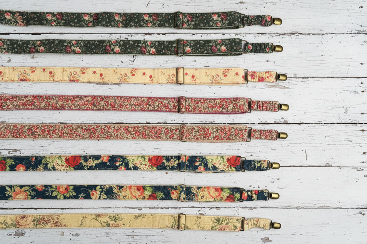 Quilted Suspenders O/S - Jaded Gypsy