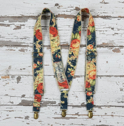 Quilted Suspenders O/S - Jaded Gypsy