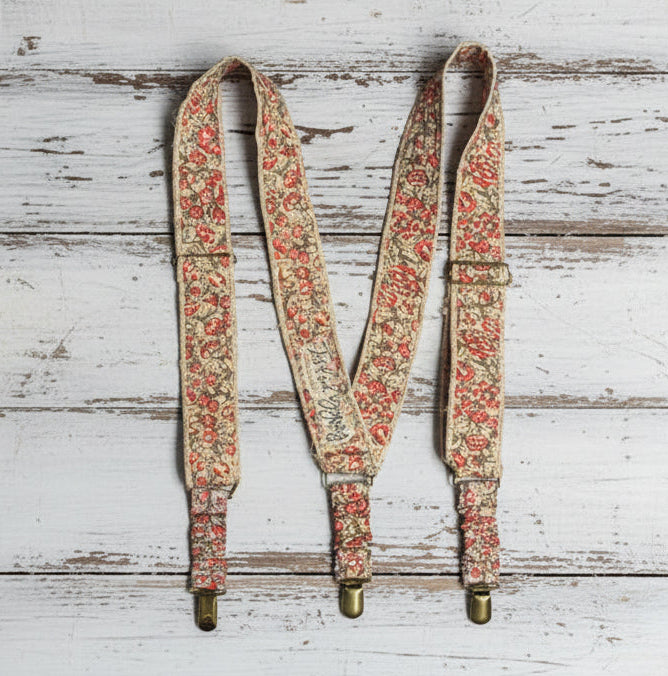 Quilted Suspenders O/S - Jaded Gypsy