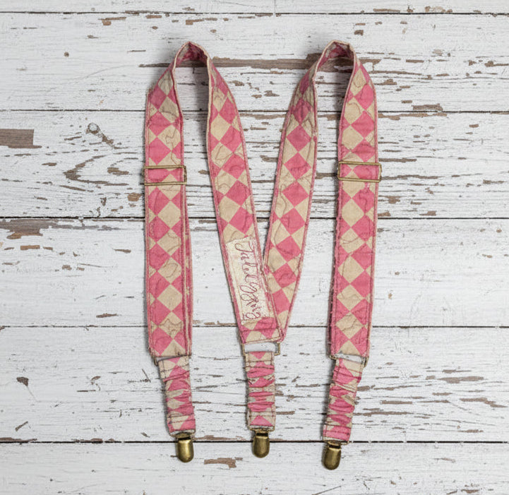 Quilted Suspenders O/S - Jaded Gypsy