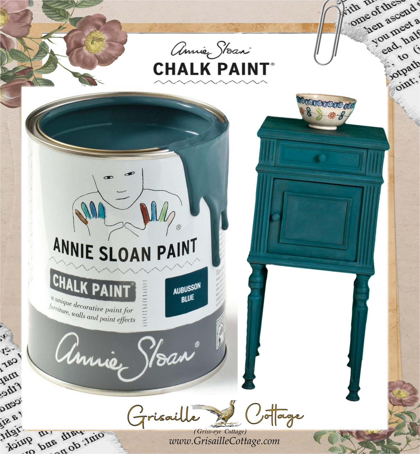 Aubusson Blue -Annie Sloan Chalk Paint