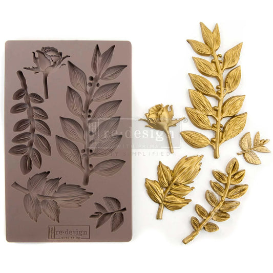 Leafy Blossoms - Redesign Decor Mould®
