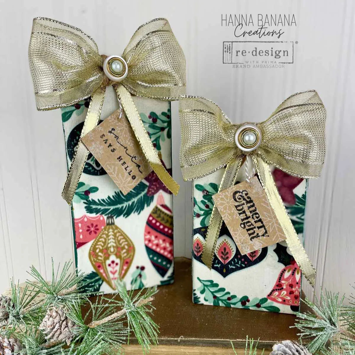 Here Comes Santa 8"x11" - Decor Clear Stamp