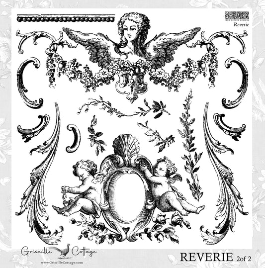 Reverie 2-Sheet - IOD Decor Stamp