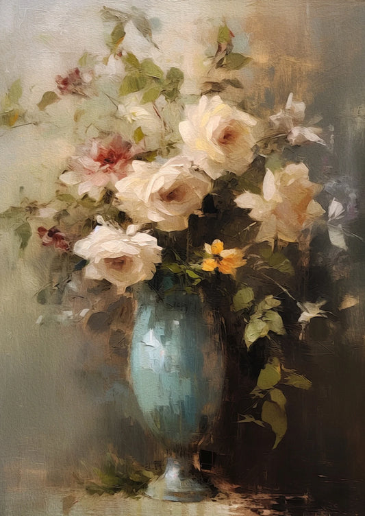 Romantic Roses 23x33 ( A1 ) - MINT by Michelle