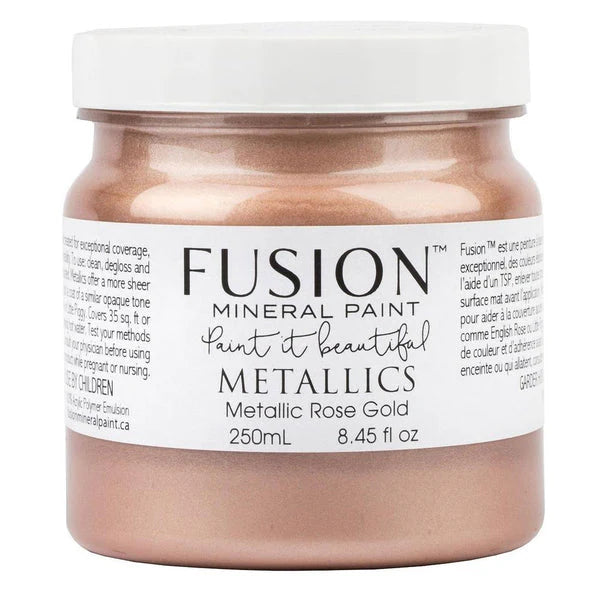 Fusion Metallic Paint - Rose Gold 8oz