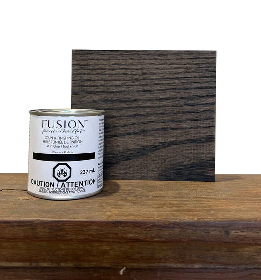 Ebony - Stain & Finishing Oil, SFO - FUSION
