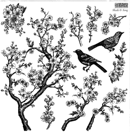 Shade & Song - IOD Decor Stamp