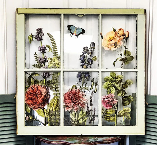 10-24-26 (12pm-3pm)  Embellished Vintage Window