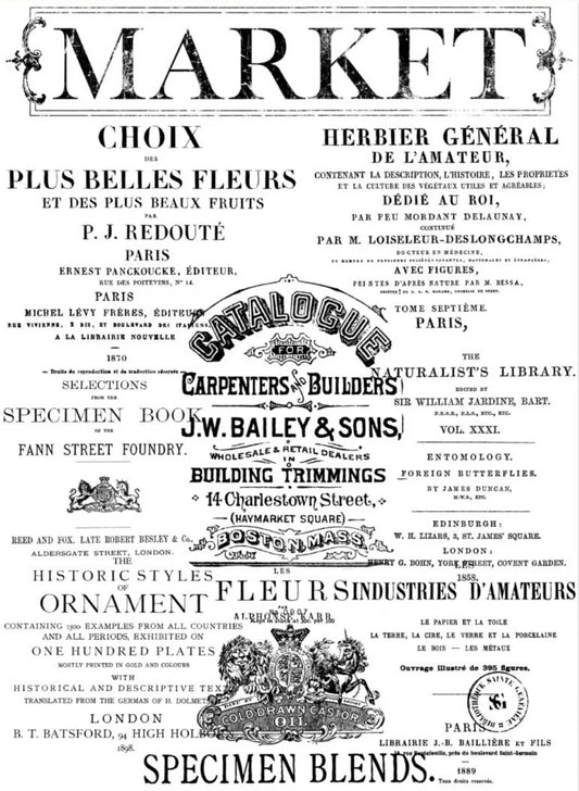 Label Ephemera - IOD Decor Transfer™ 2019