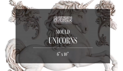 Unicorns - Retired IOD Decor Mould