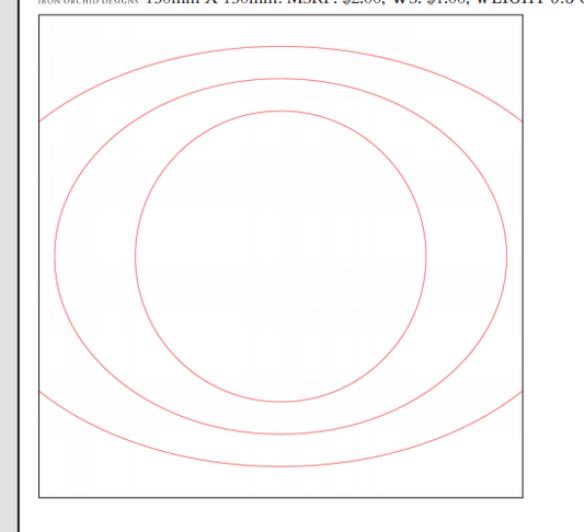 Thin Mount 6x6 - IOD Stamp Alignment