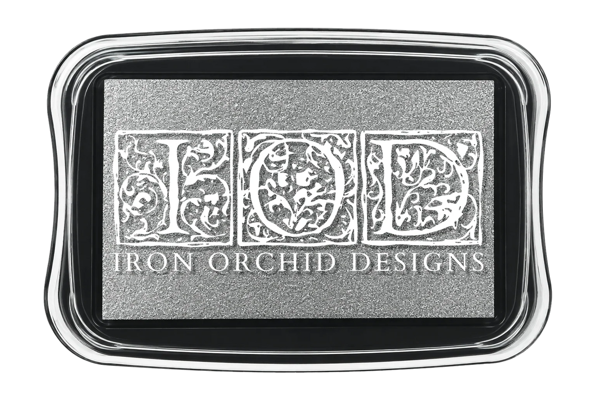 Silver Sparkle - IOD Decor Pre-Filled Ink Pad
