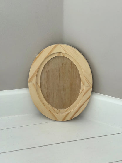 Oval 10.6 x 8.5 - IOD Wood Gallery Blank (2026)