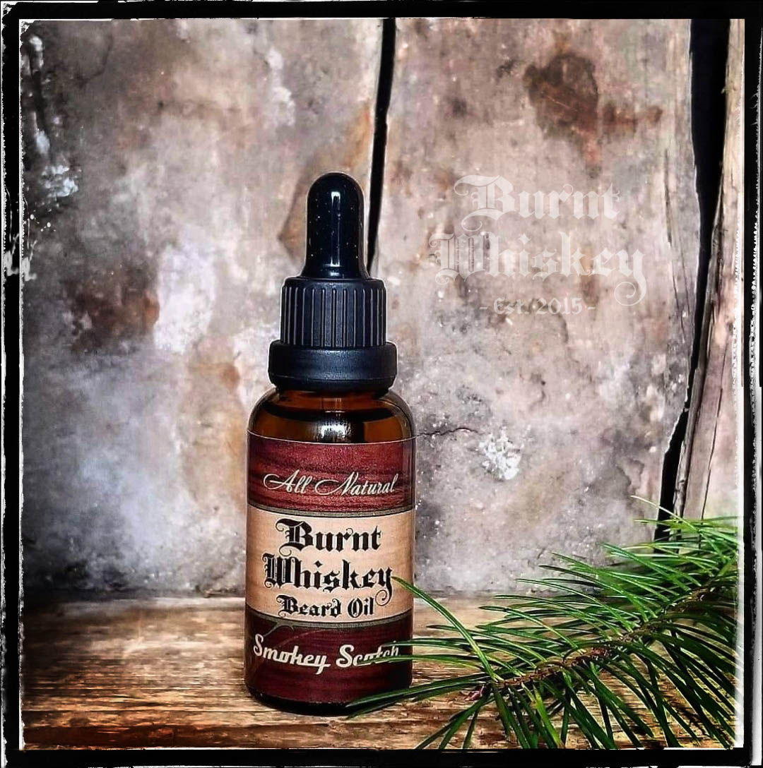 Signature Beard Oil 1.35oz- Burnt Whiskey
