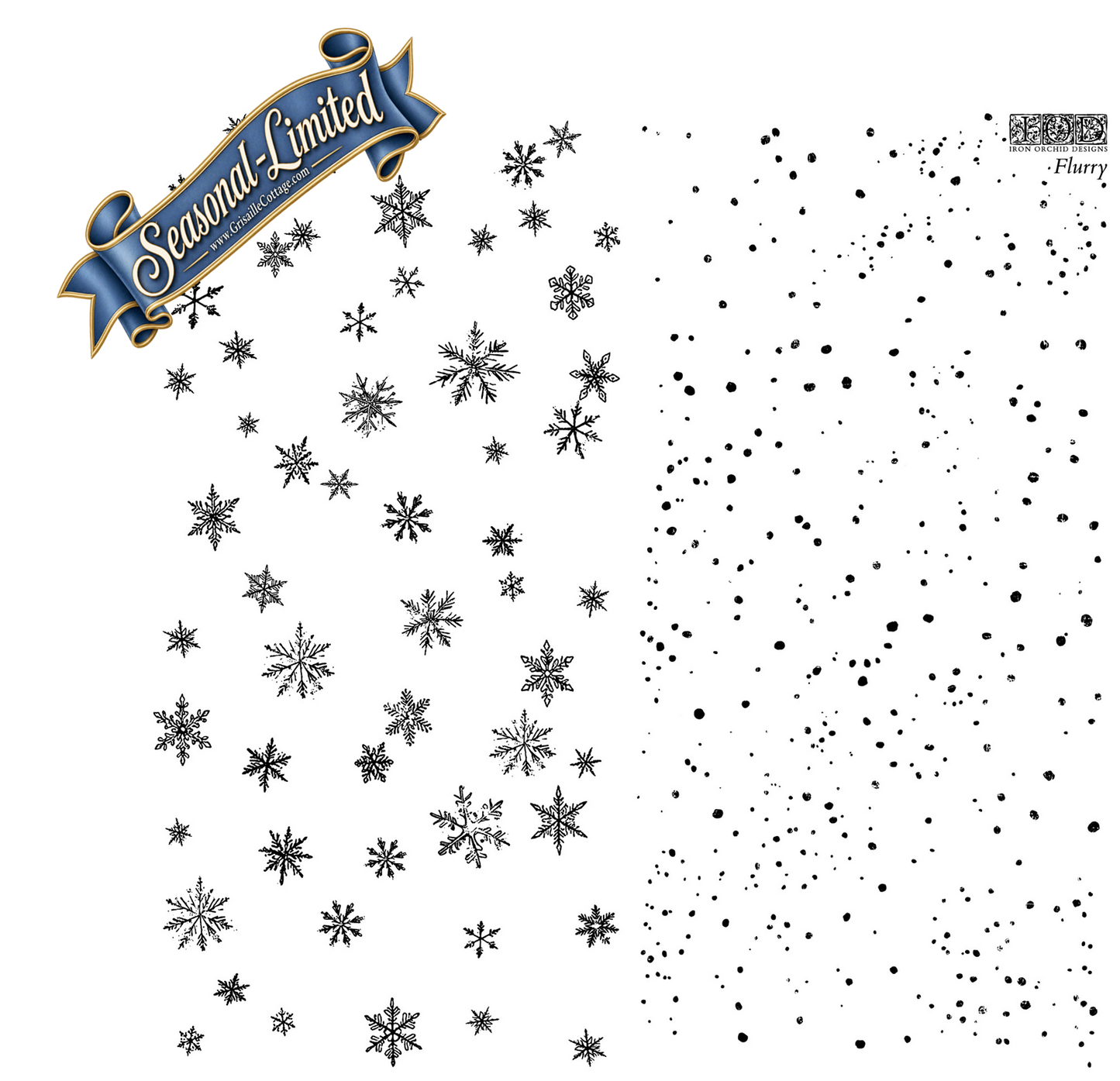 Flurry - IOD Decor Stamp 2026