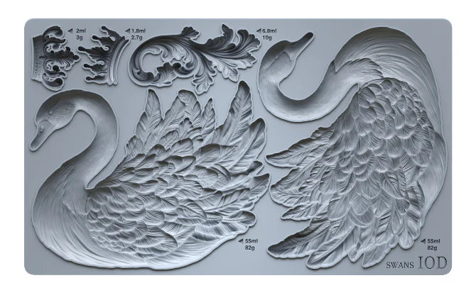 Swans - IOD Decor Mould 2026