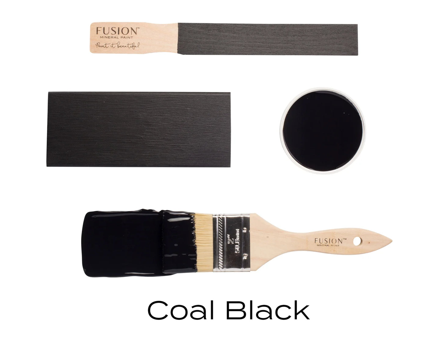 COAL BLACK - FUSION Mineral Paint