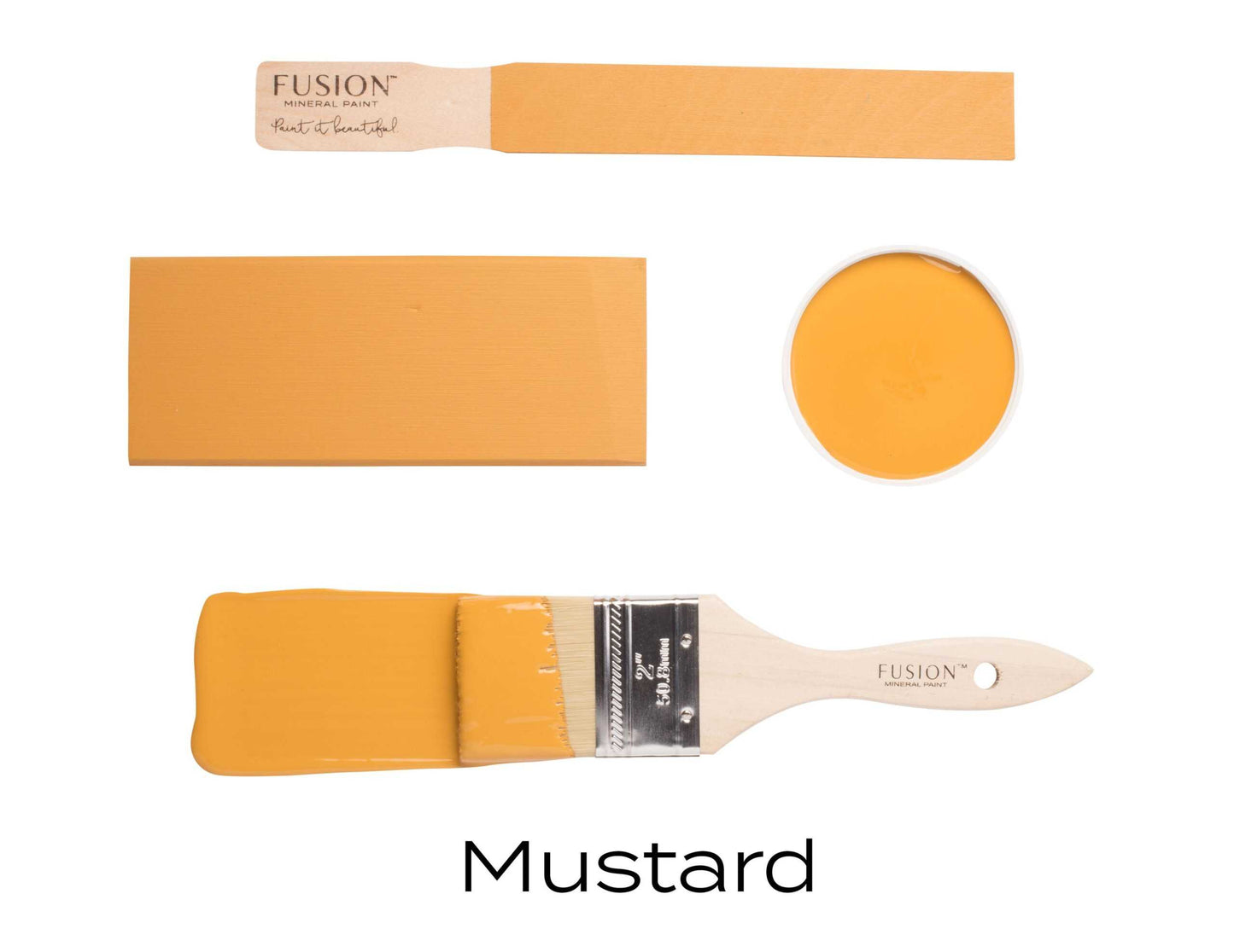 MUSTARD - FUSION Mineral Paint - Extended Collection