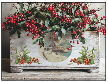 Christmas Joy - 8 Sheet, 8x12 Pad IOD Decor Transfer™