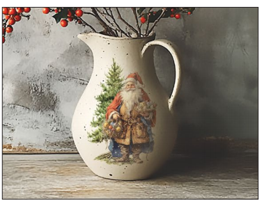 Santa's Hollow - 8 Sheet, 8x12 Pad IOD Decor Transfer™