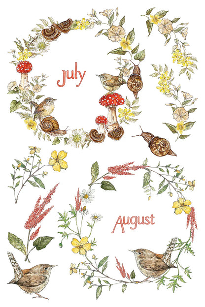 The Bramblewoods Diary - 8 Sheet, 8x12 Pad IOD Decor Transfer™ 2026