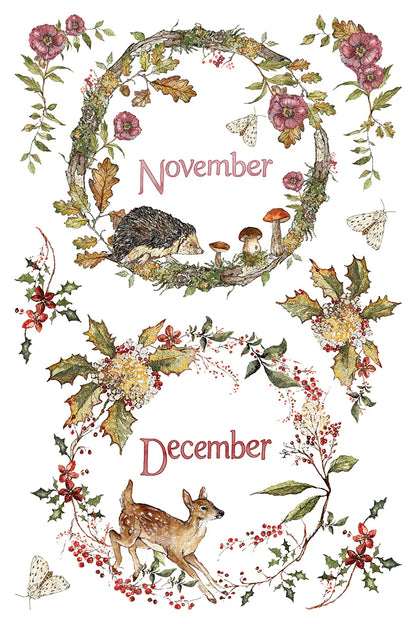 The Bramblewoods Diary - 8 Sheet, 8x12 Pad IOD Decor Transfer™ 2026