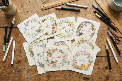 The Bramblewoods Diary - 8 Sheet, 8x12 Pad IOD Decor Transfer™ 2026
