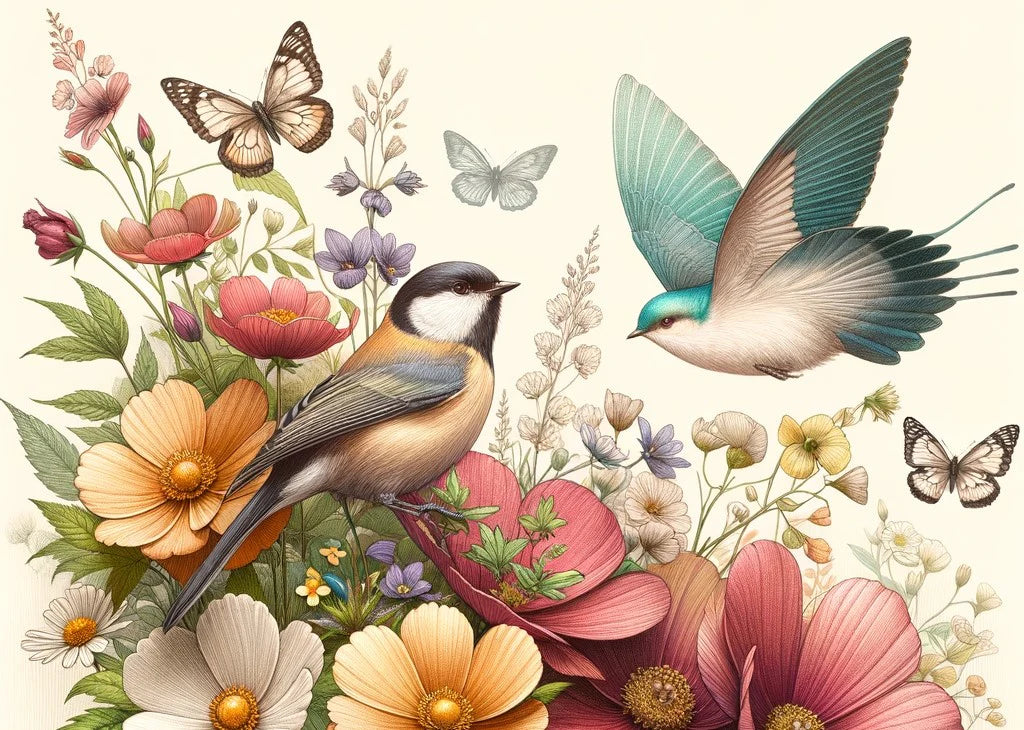 The Friendly Garden 23x33 ( A1 ) - MINT by Michelle