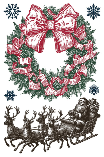 The North Pole - 8 Sheet, 8x12 Pad IOD Paint Inlay™ 2026 Limited